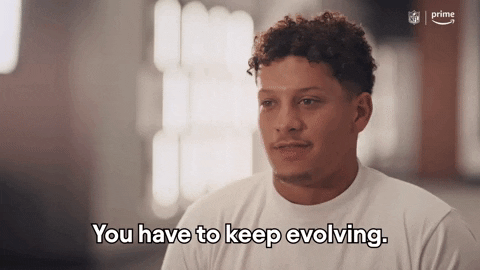 GIF "we have to keep evolving"